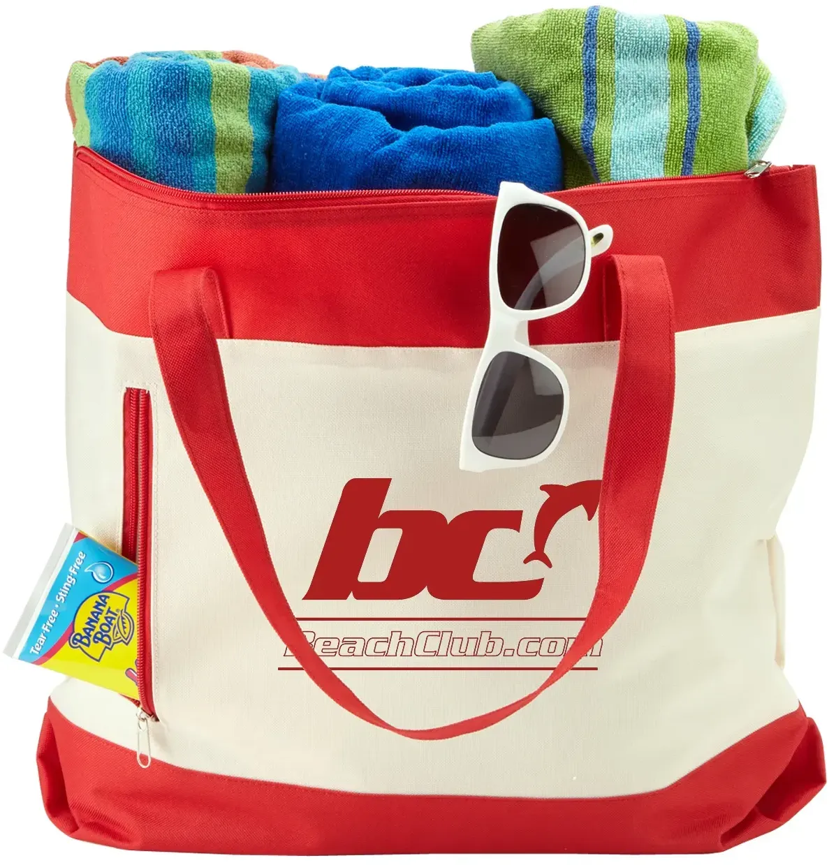 Personalized Shoreline Boat Tote