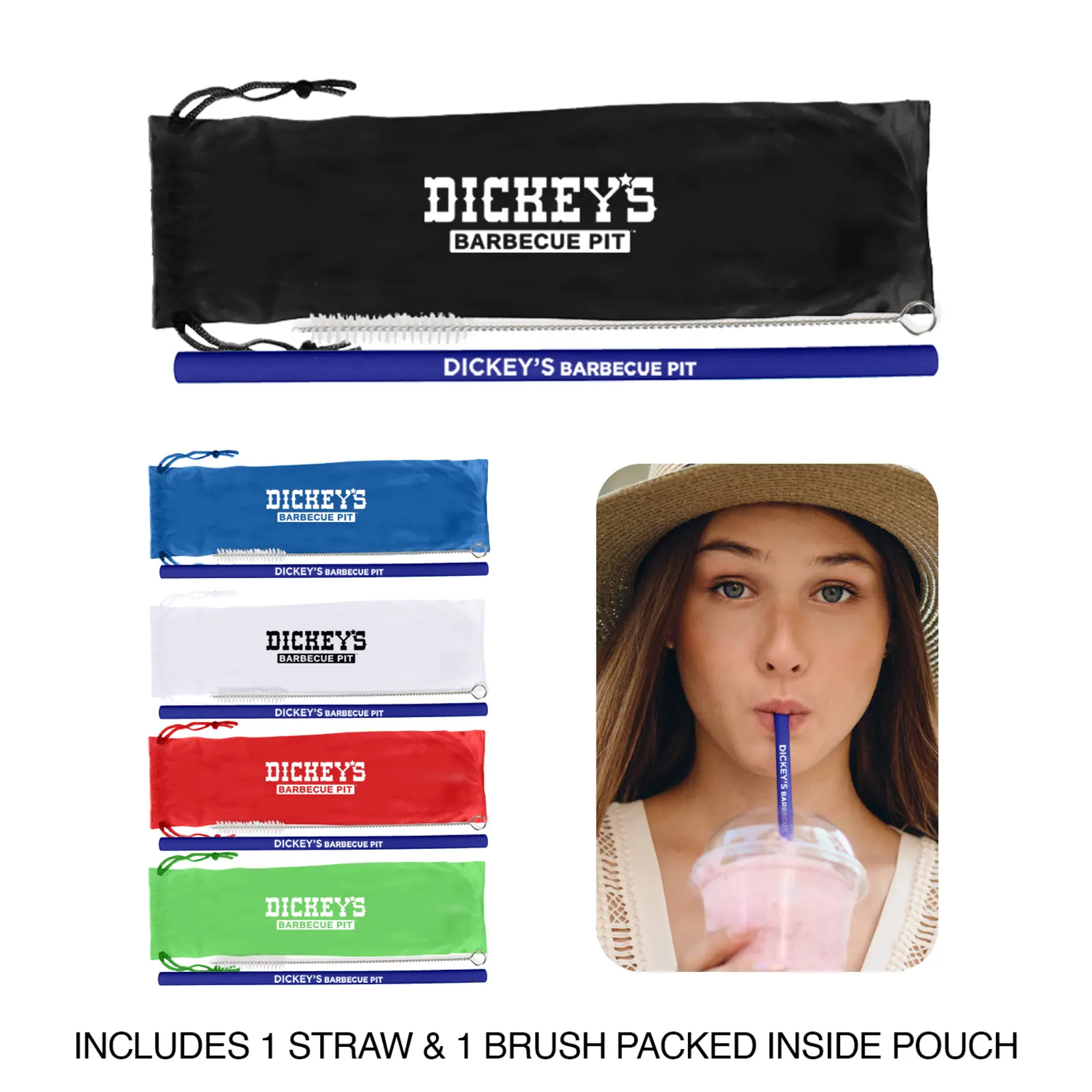 Custom Eco-Friendly Straw Set