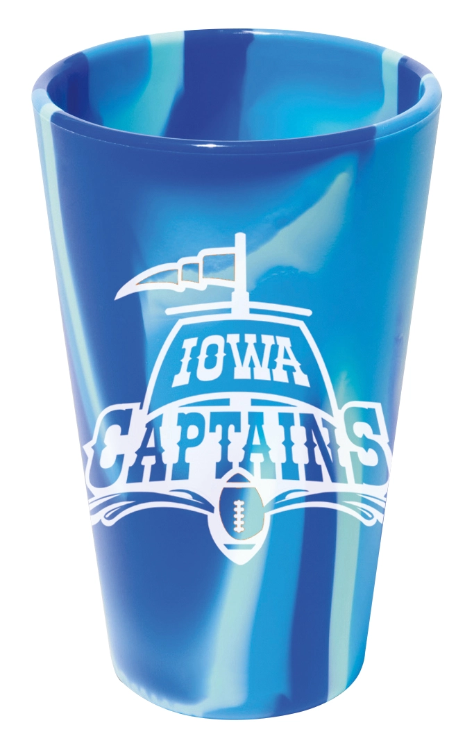 Custom Silipint™ Straight Up Pint Glass - 16 oz.