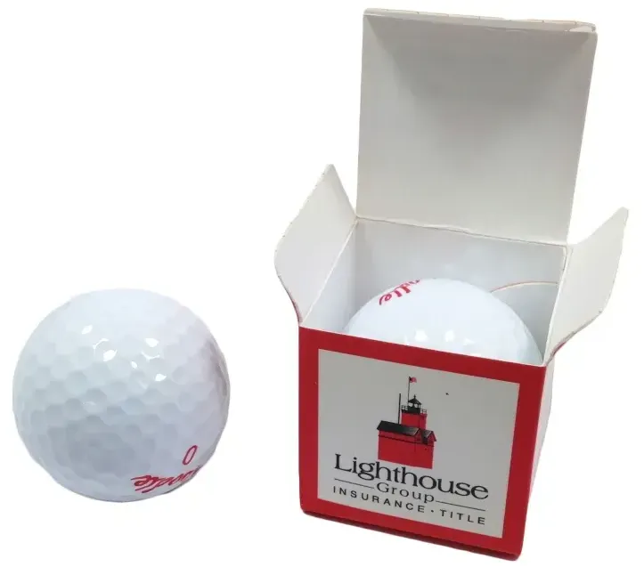 Single Individual Golf Ball Box