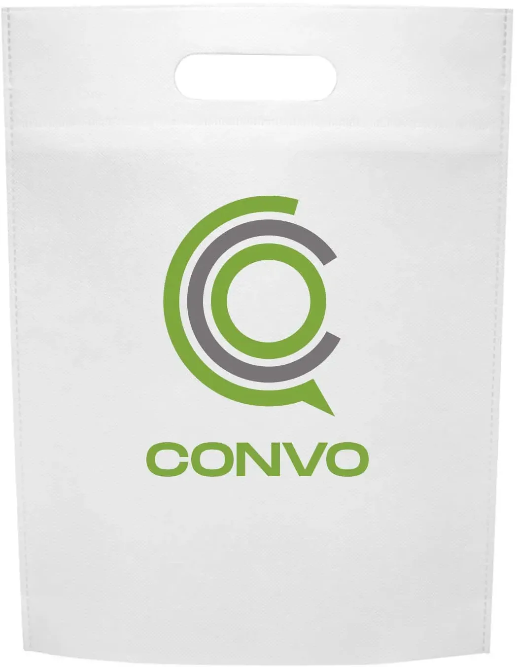 Sleek Custom Tote Bags (2 Color Imprint)