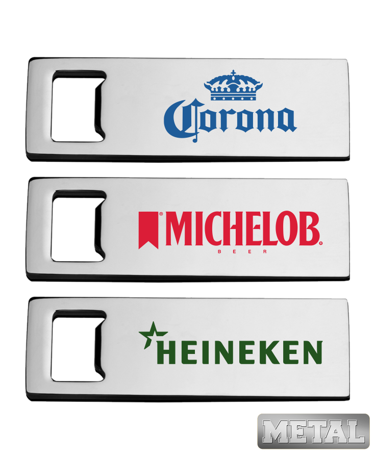 Sleek Stainless Steel Beer Bottle Opener