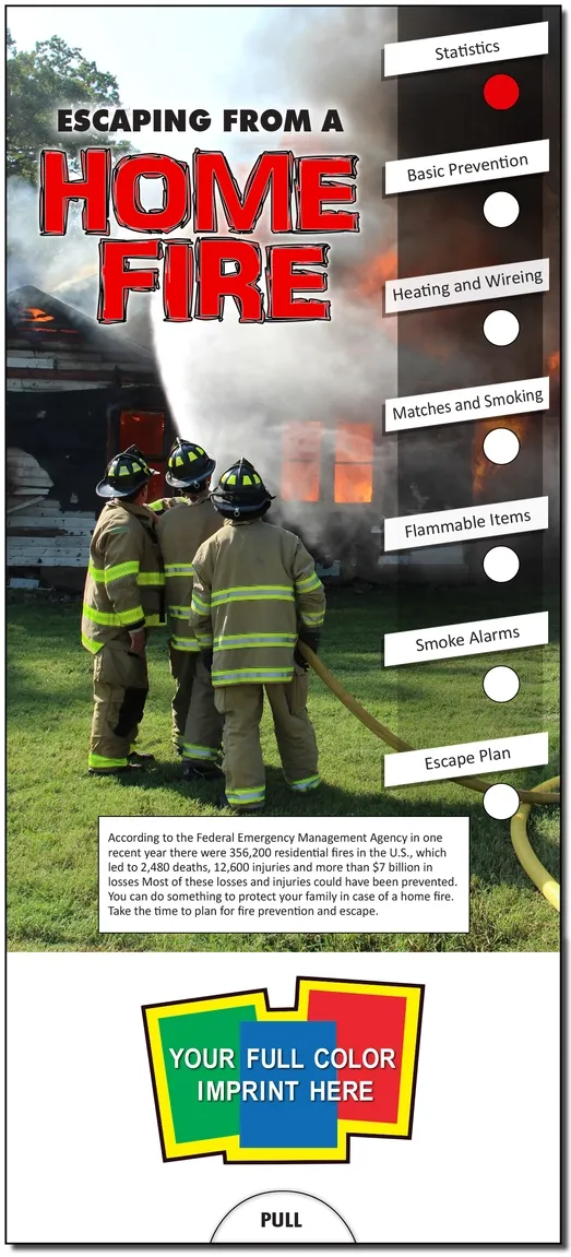 Slide Chart - Escaping From A Home Fire