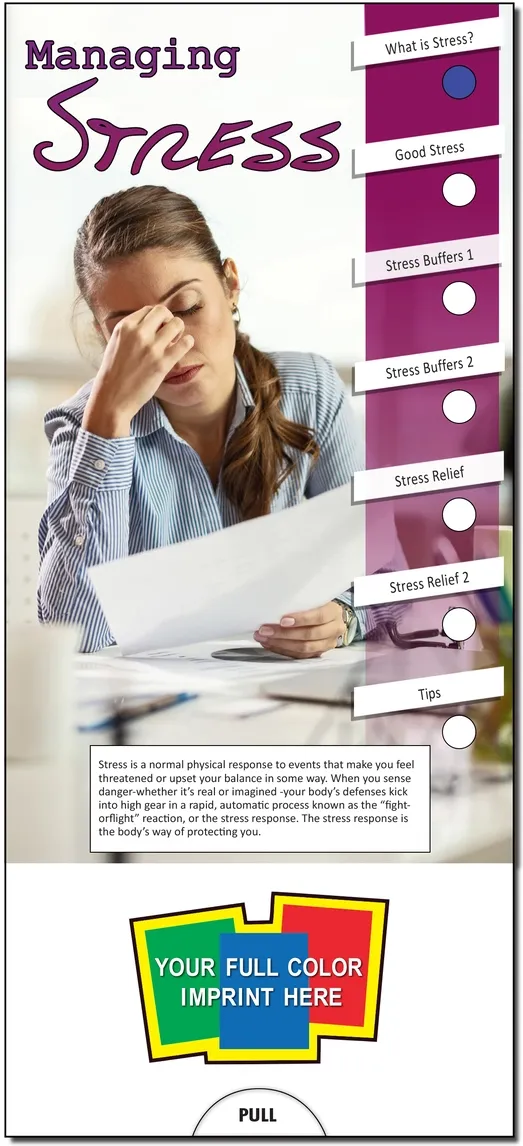 Slide Chart - Managing Stress