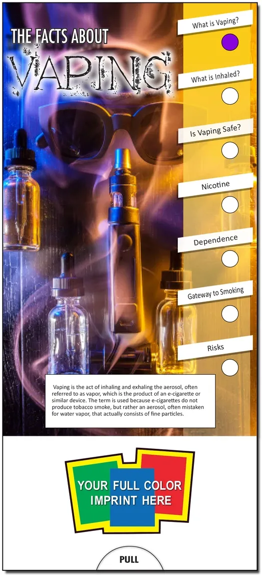 SLIDE CHART - The Facts About Vaping