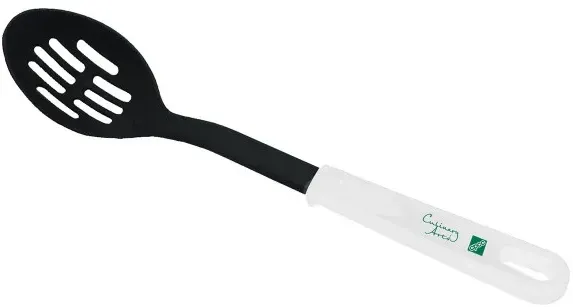 Logo Slotted Spoon