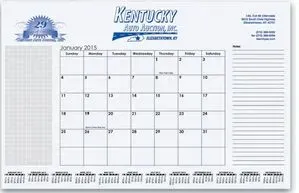 Custom Small Calendar Desk Pads