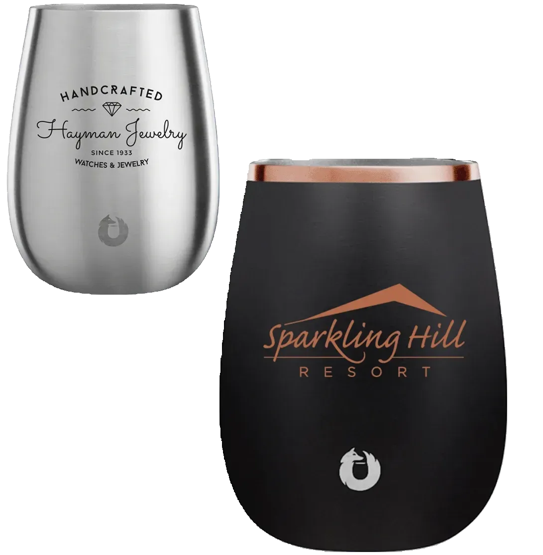 Snowfox® 13 oz. Stemless Wine Glass