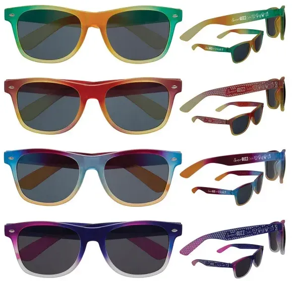 Soft Feel Color Blend Sunglasses