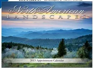 Spiral Bound Wall Calendar (Landscapes of America)