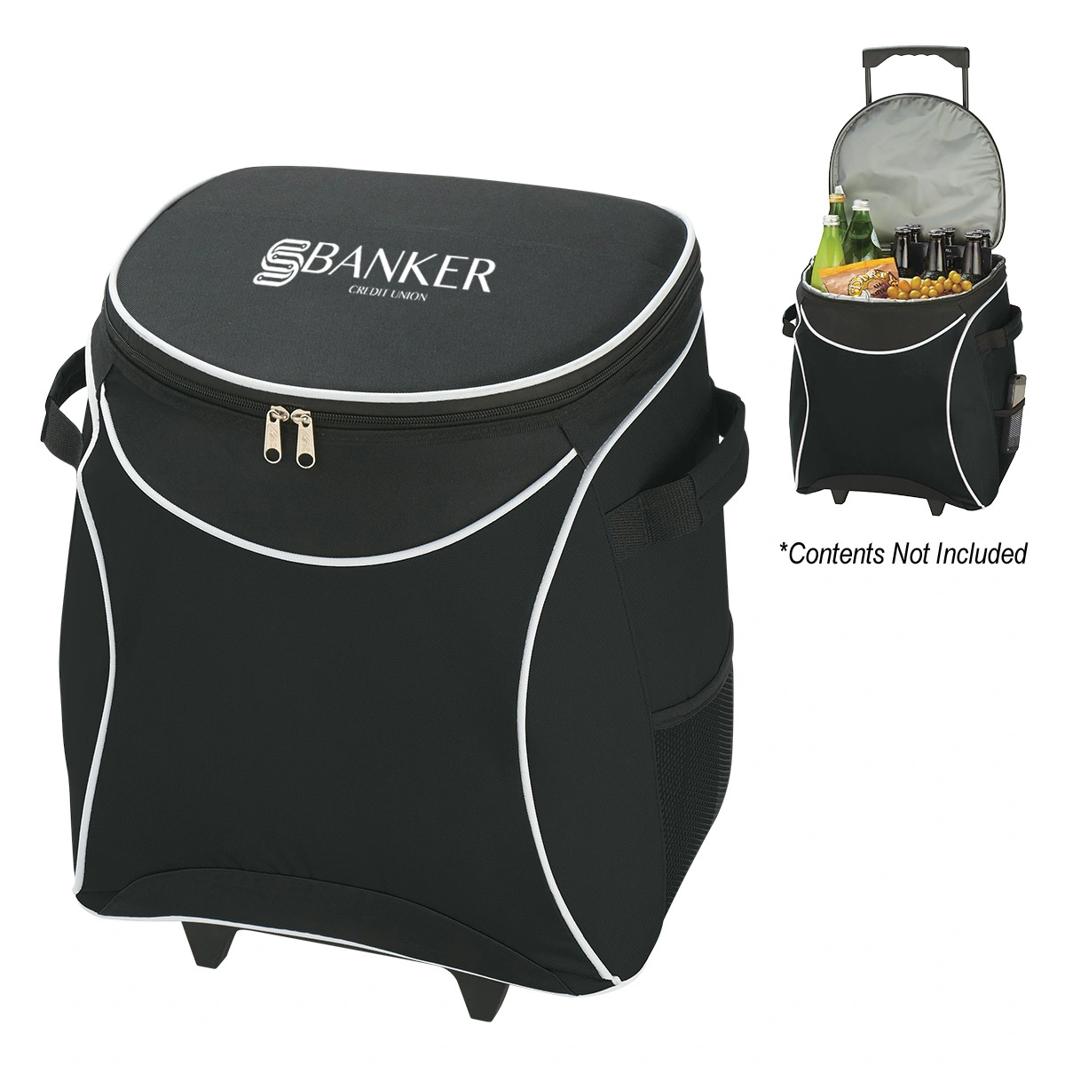 Personalized Splash Rolling Cooler
