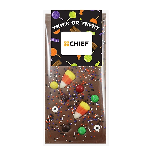 Spooky Belgian Chocolate Halloween Bar