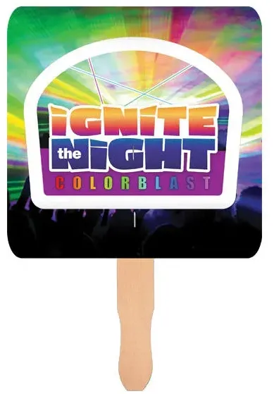 Square Shape Hand Fan