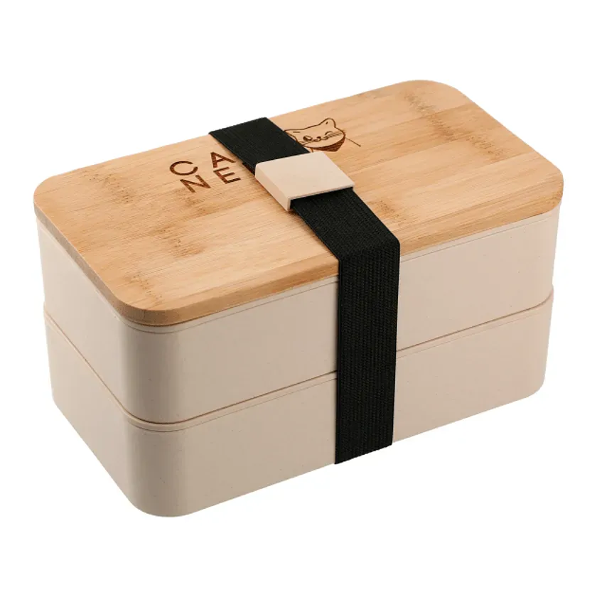 Custom Bamboo Fiber Bento Box - EcoSmart®
