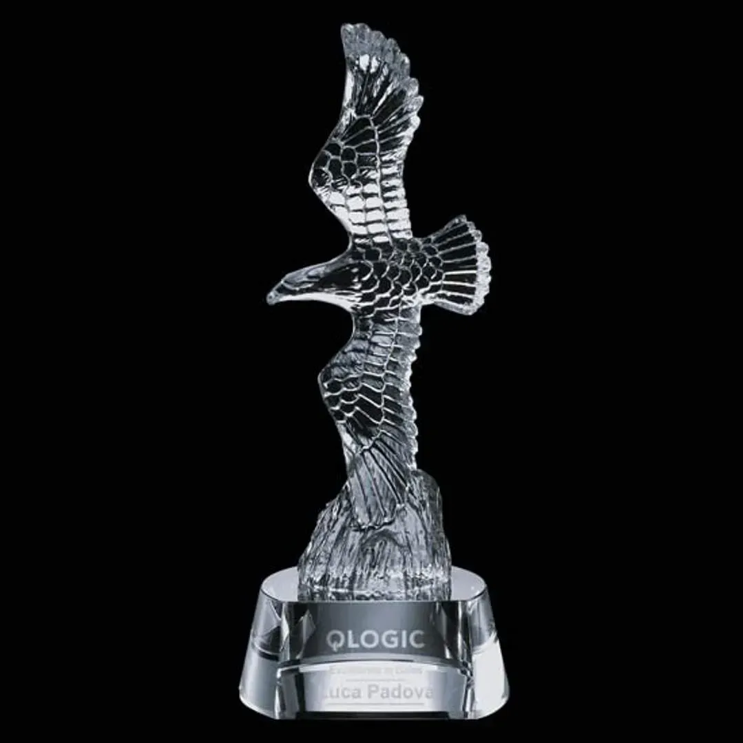 Staffordshire Custom Crystal Eagle Award