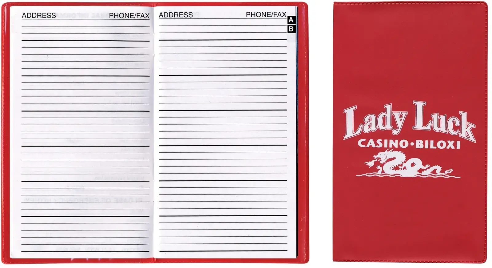 Personalized Vinyl Address Book