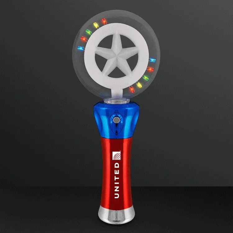 Star Spinning LED Wand