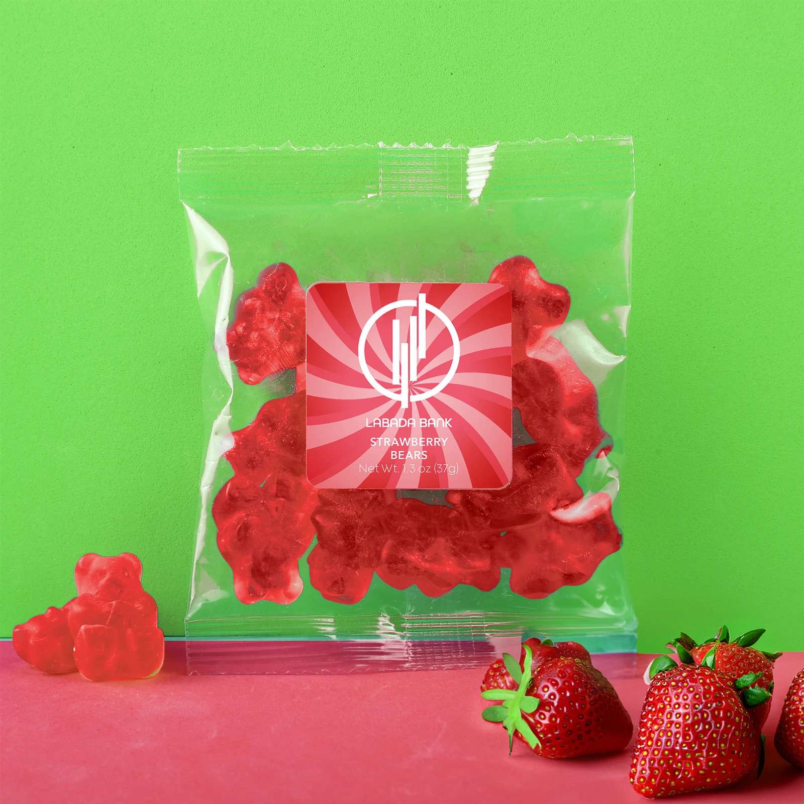 Strawberry Bears Taster Packets 1.3 oz