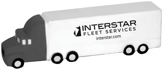 Stress Semi Truck White/Grey