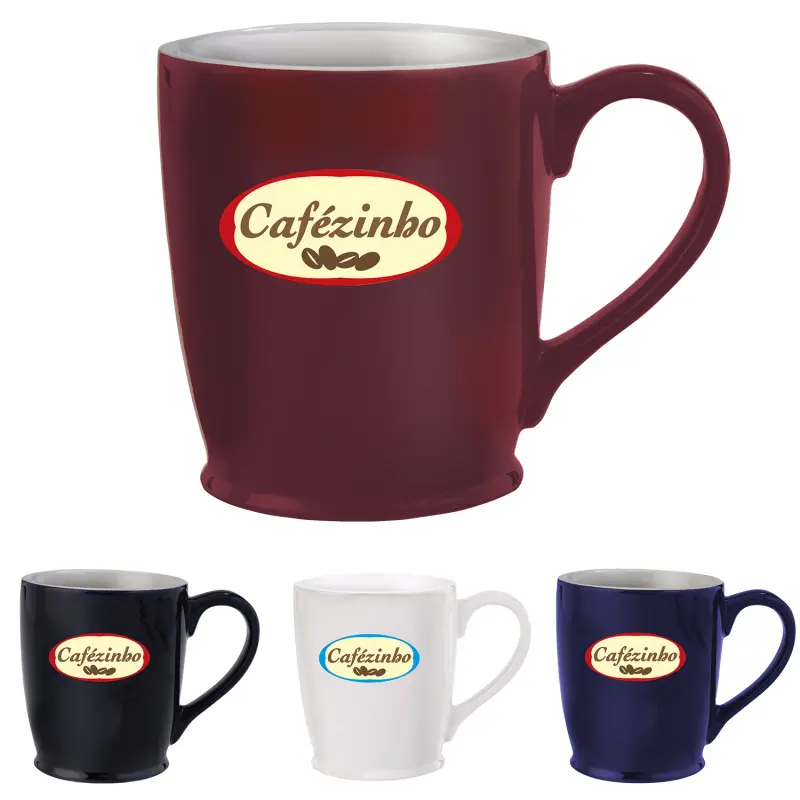 Custom Stylish Café Mug - 16 oz.