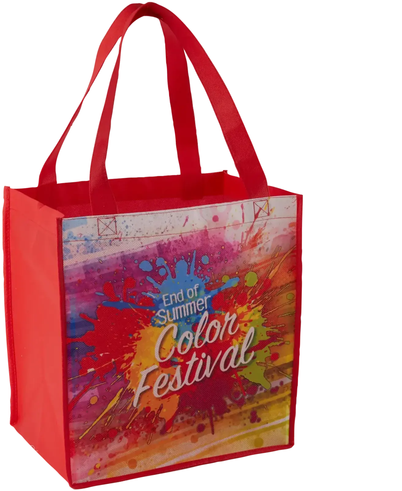 Custom Sublimated Non-Woven Grocery Tote