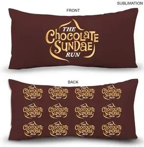 Sublimated or Blank Polyester Pillow, 12x6