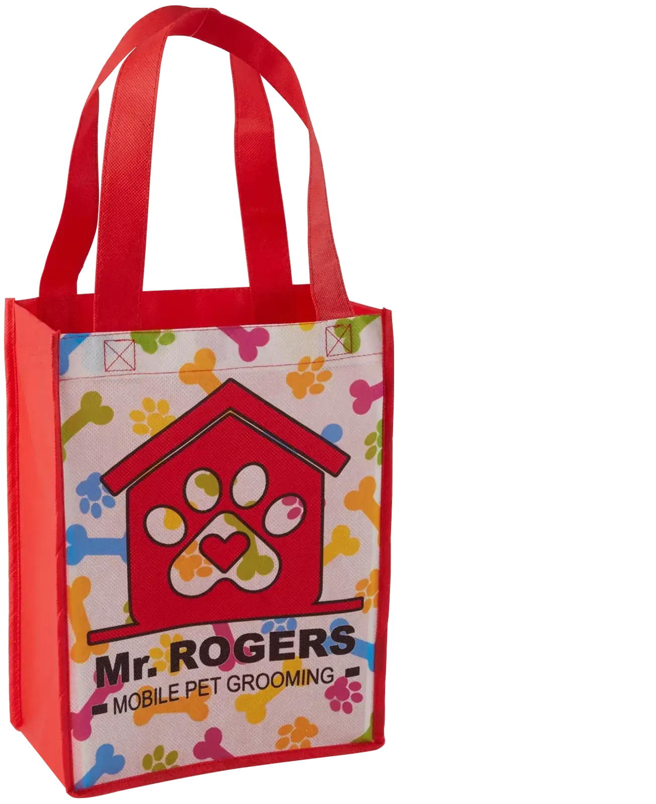 Personalized Sublimated Non-Woven Mini Tote Bag