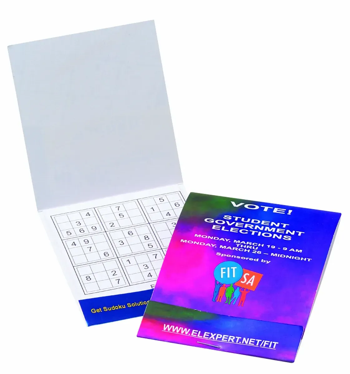 Promotional Sudoku Games To Go Booklet