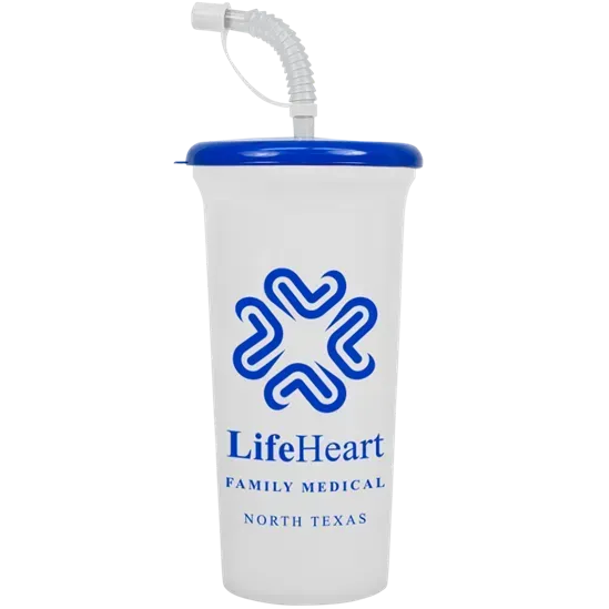 Supersize Sipper Cup with Straw Lid (32 oz.)