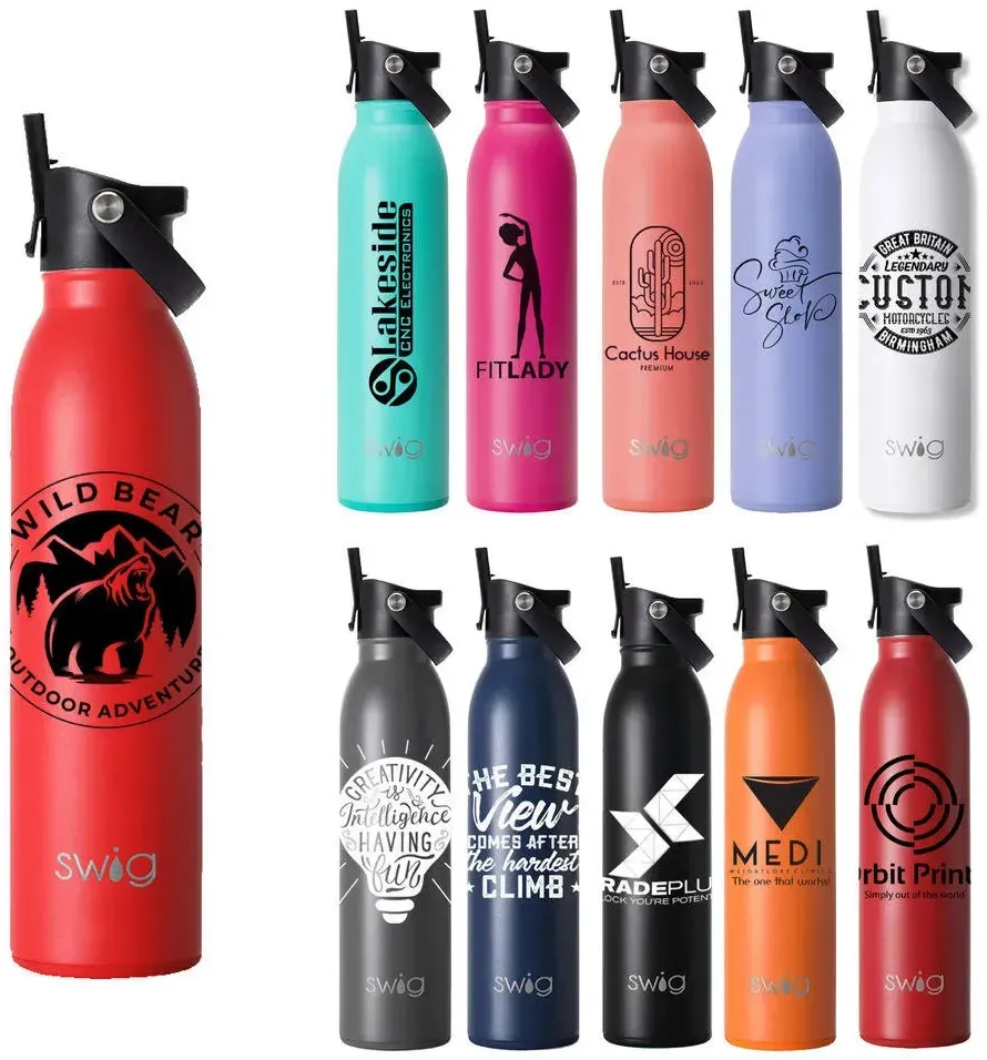 Swig® 20 oz. Matte Bottle with Flip and Sip Lid