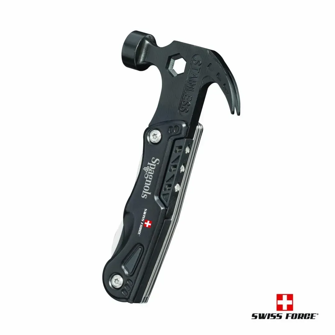 Swiss Force Ultimate 18-Function Multi-Tool with Hammer, LED Light & Carry Case