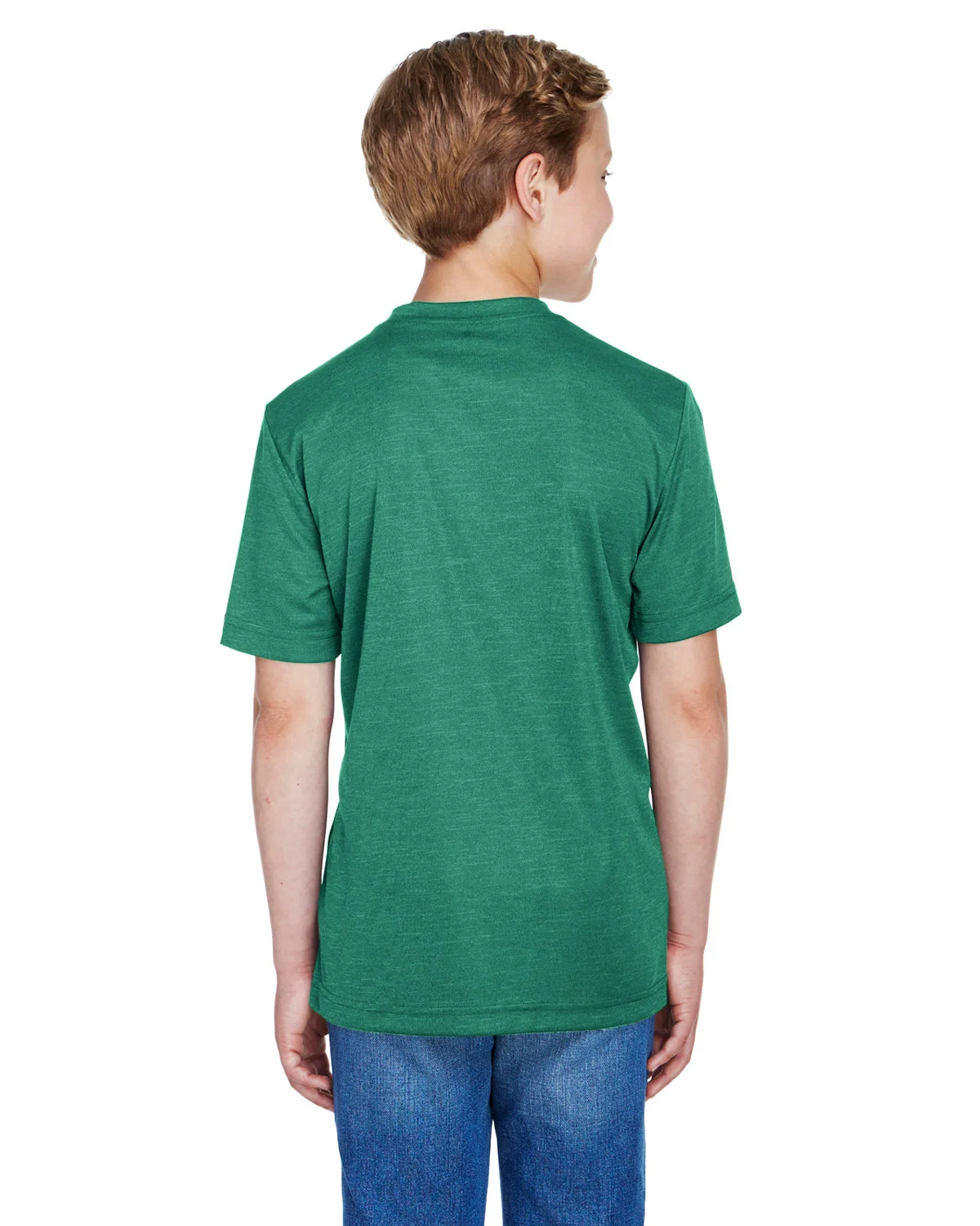 Team 365 Youth Sonic Heather Performance T-Shirt