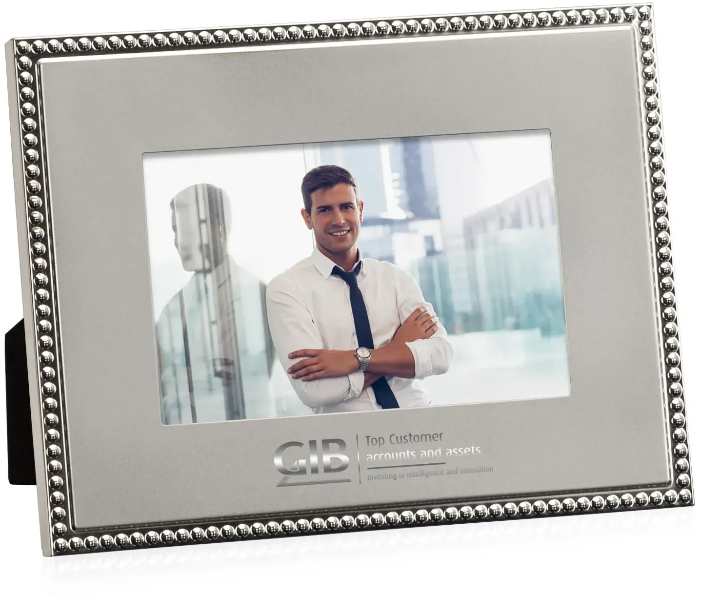 Silver Tecla Custom Photo Frame