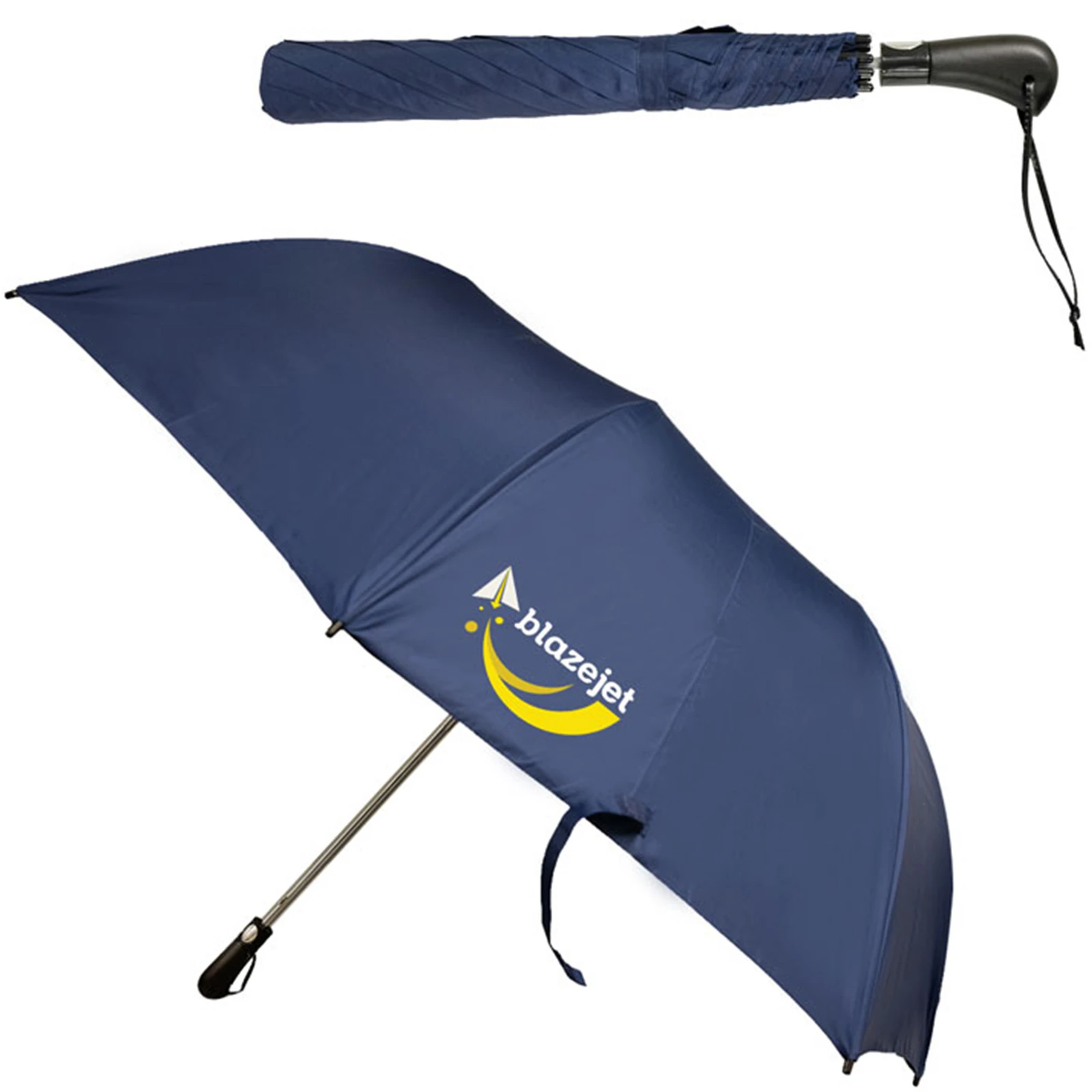 TELESCOPIC FOLDING UMBRELLA: 56" Arc