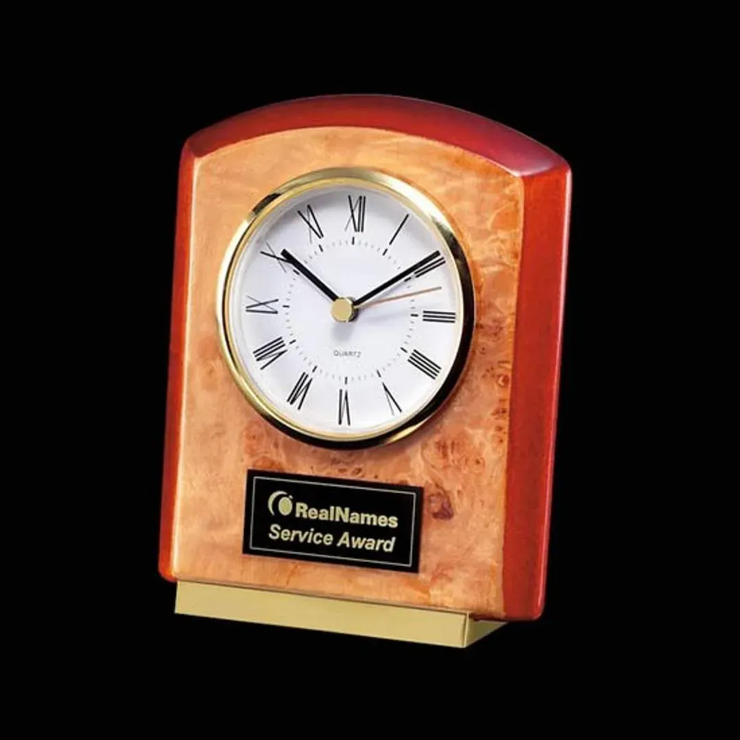 Custom Engraved Executive Clock