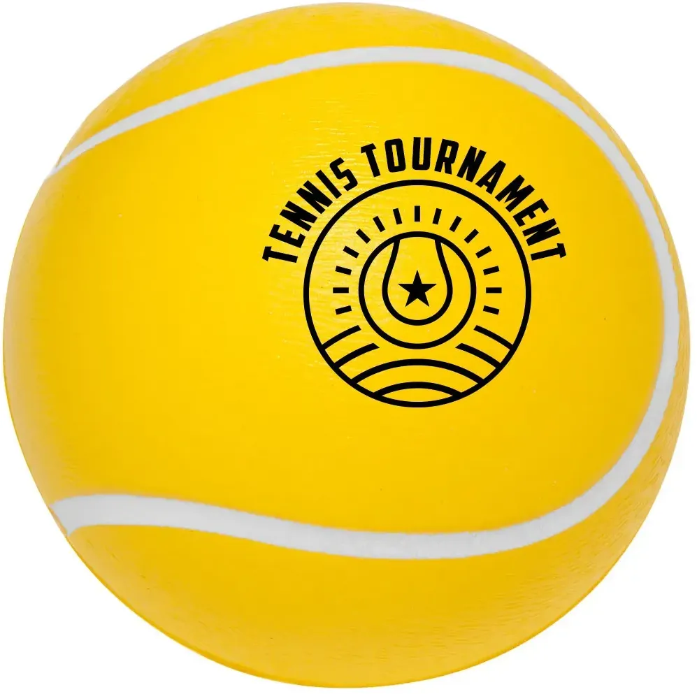 Personalized Tennis Ball Stress Relievers
