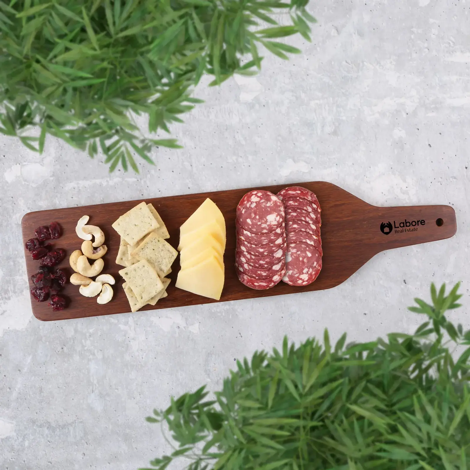 The Artiste Bamboo Charcuterie Board