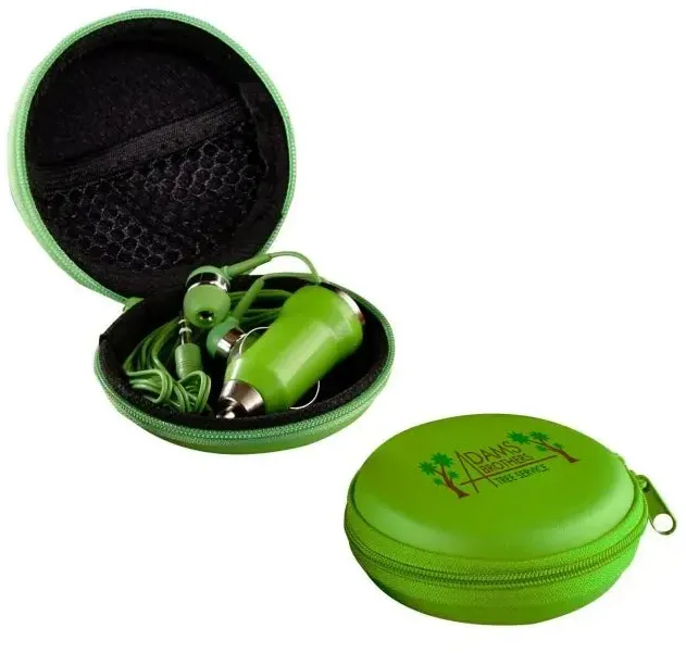 The Ear Bud Charger Kit - Green