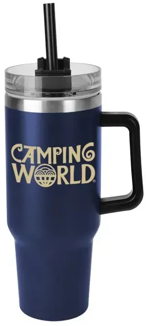 The Forty - Double Wall Tumbler with Handle