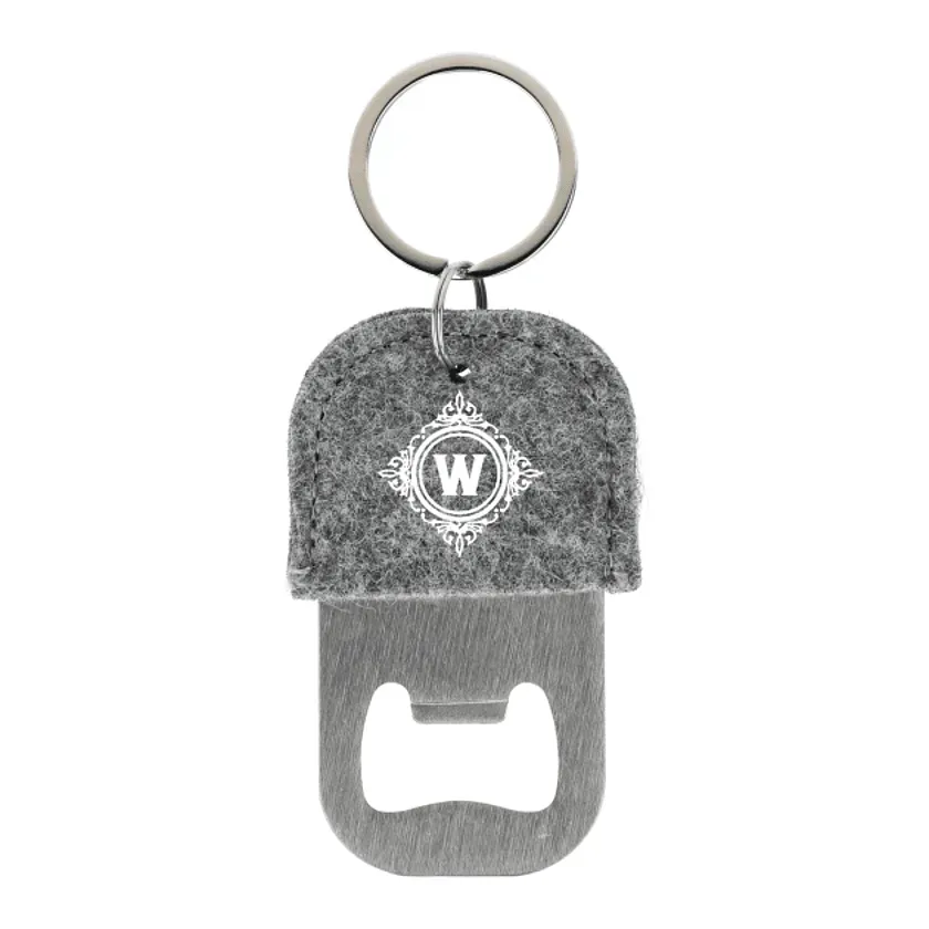 Custom Felt Bottle Opener - Recycled and Sustainable