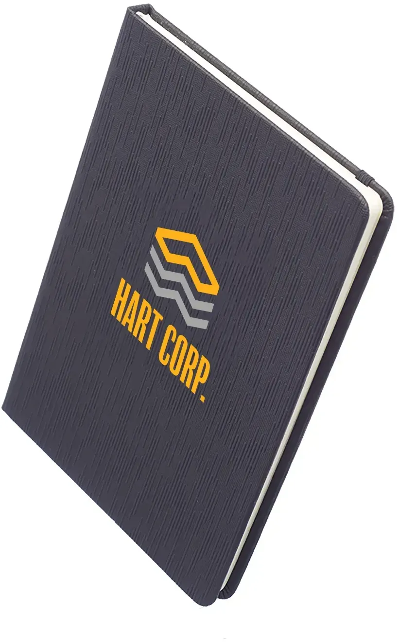 Personalized Muse Textured Notebook - 2 Color