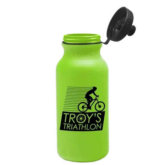Custom Bike Bottles - Omni 20 oz. with Tethered Push-Pull Cap