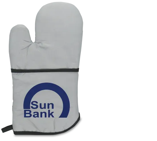 Logo-Grip Flame Resistant Oven Mitt