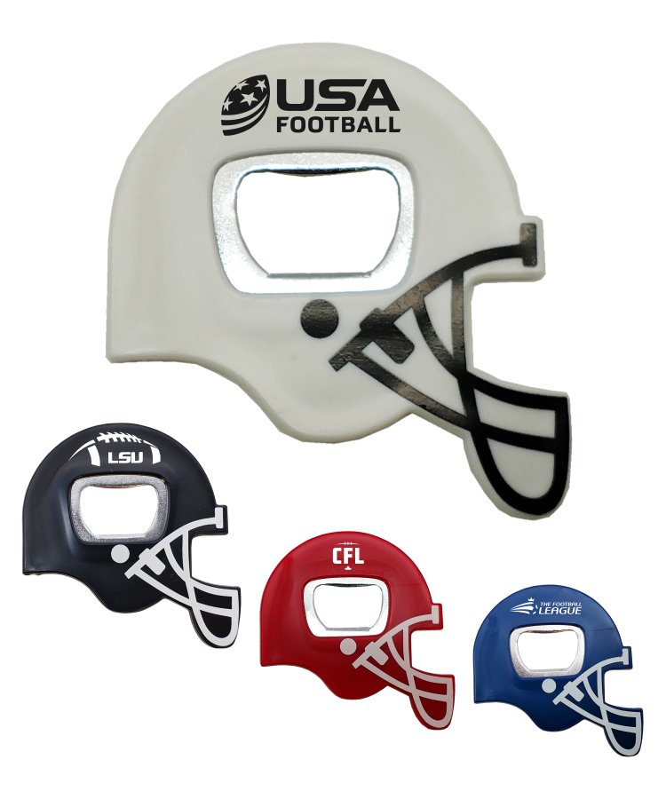Touchdown Football Helmet Bottle Opener
