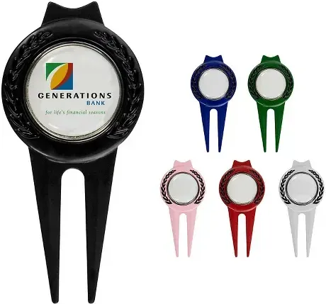 Personalized Magnetic Divot Tool with Marker