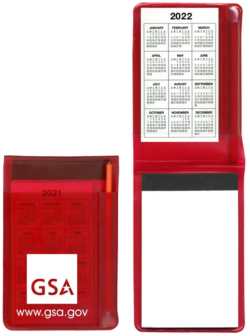 Personalized Translucent Memo Book Set