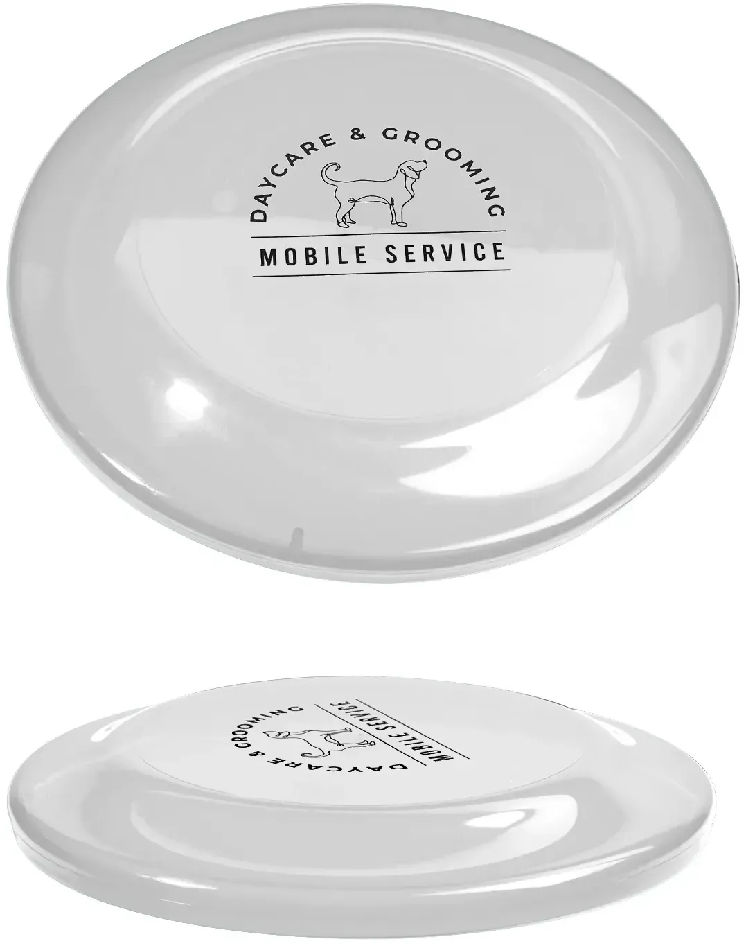 Custom Transparent Flying Disc