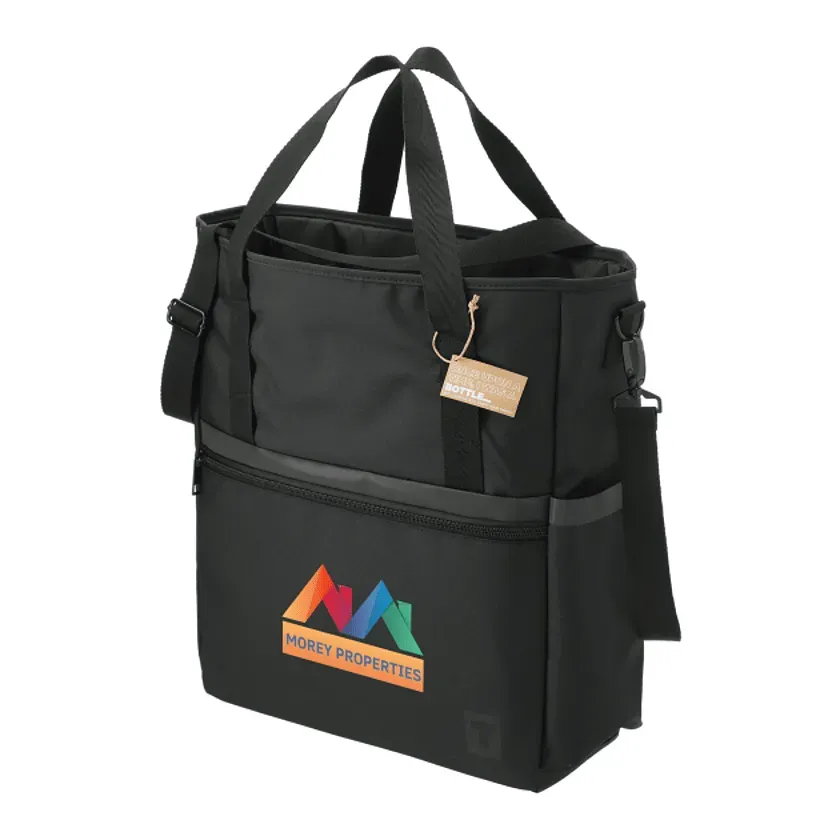 Custom Tranzip EcoSmart® Recycled Computer Tote