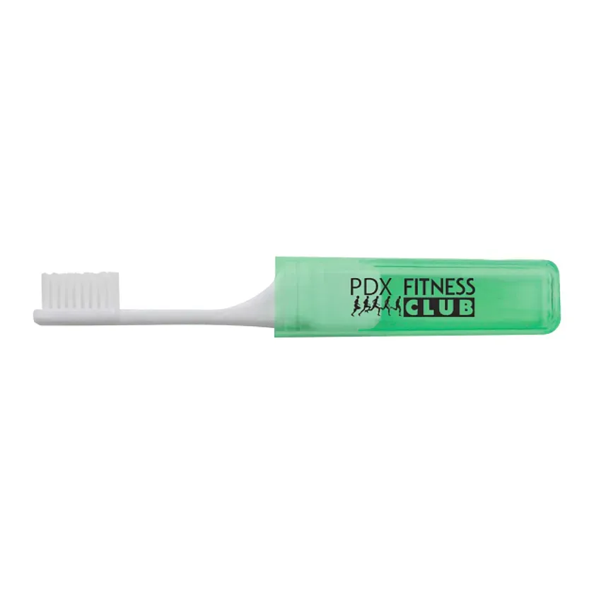 Personalized Compact Travel Toothbrush