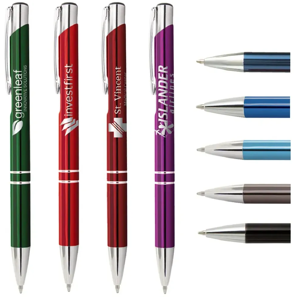 Tres-Chic Metal Click Pen